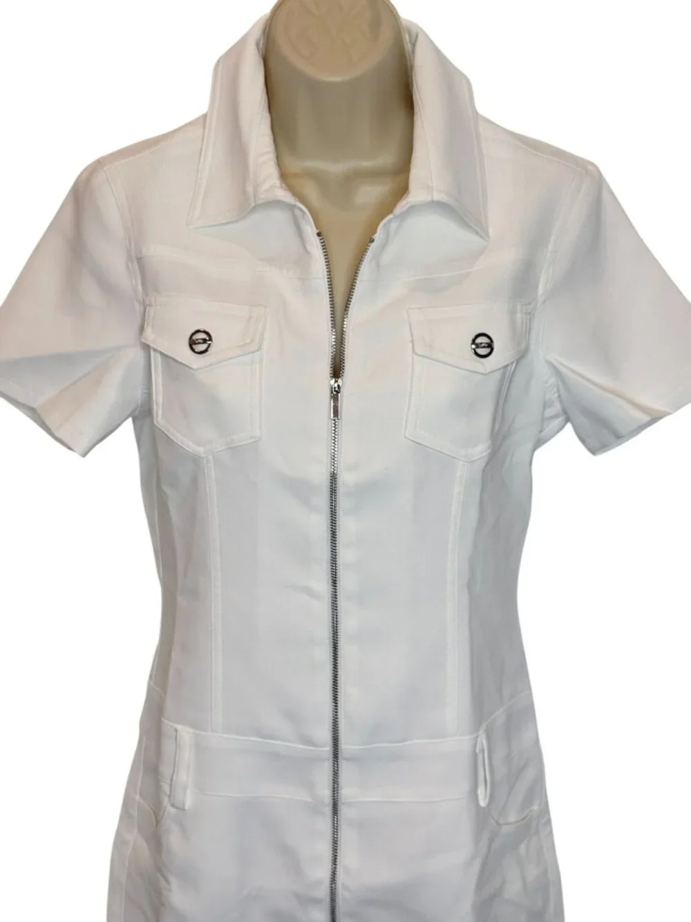 Amanda Uprichard White Bianca Dress NWOT - Size S - Picture 5 of 9
